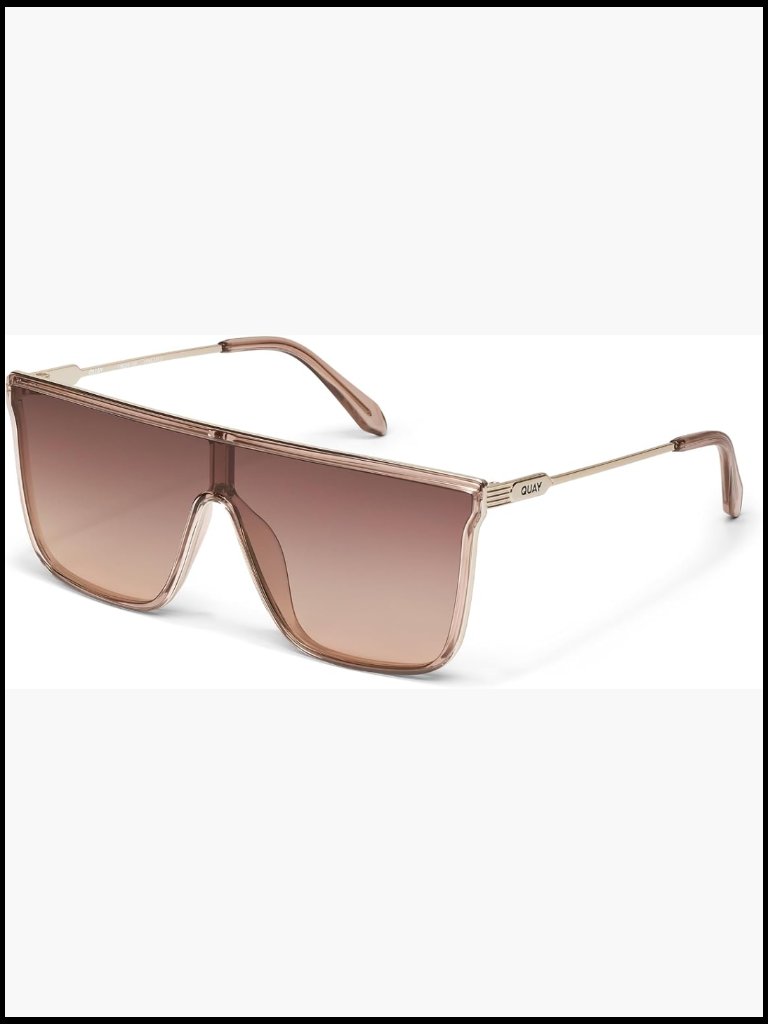 Oversized Shield Sunglasses With Uv-Protected Lenses For Daily Use